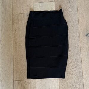 BCBG Black Pencil Skirt